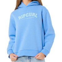 Rip Curl sudadera niña STAPLE VARISTY HOOD -GIRL vista frontal