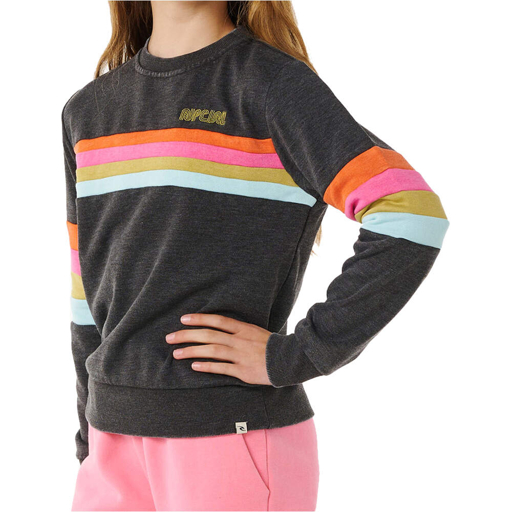 Rip Curl sudadera niña SURF REVIVAL  CREW- GIRL vista trasera