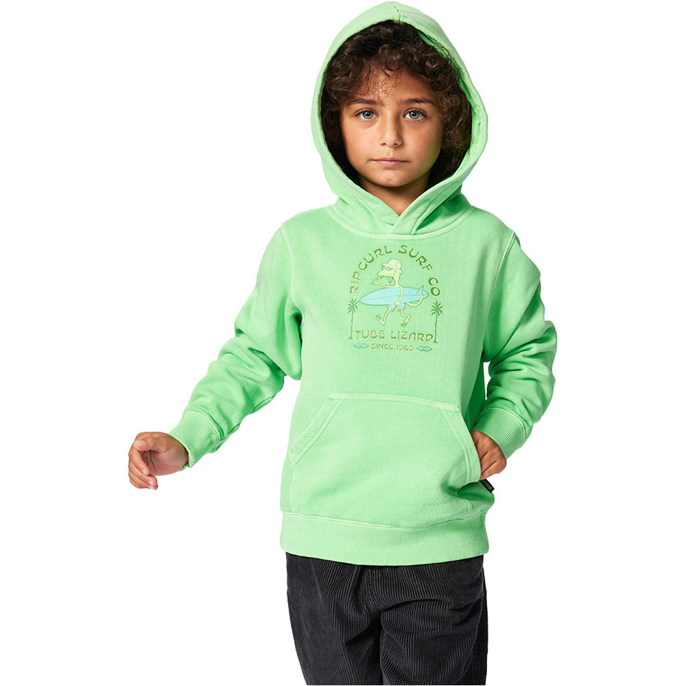 Rip Curl sudadera niño GROM ENERGY ART HOOD - BOY vista frontal