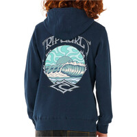 Rip Curl sudadera niño HAZEY DAYS ZIP THRU - BOY vista detalle