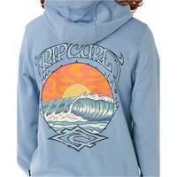 Rip Curl sudadera niño HAZEY DAYS ZIP THRU - BOY vista detalle