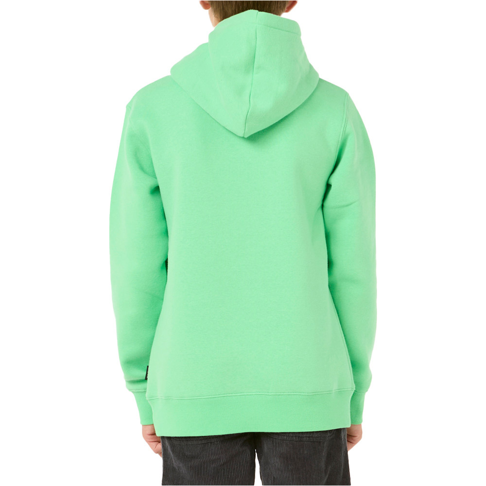 Rip Curl sudadera niño RAW ENERGY LOGO HOOD - BOY vista trasera