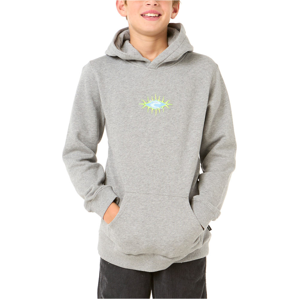 Rip Curl sudadera niño RAW ENERGY SKULL HOOD - BOY vista frontal