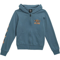 Rip Curl sudadera niño RAW ENERGY ZIP THRU HOOD -BOY vista frontal