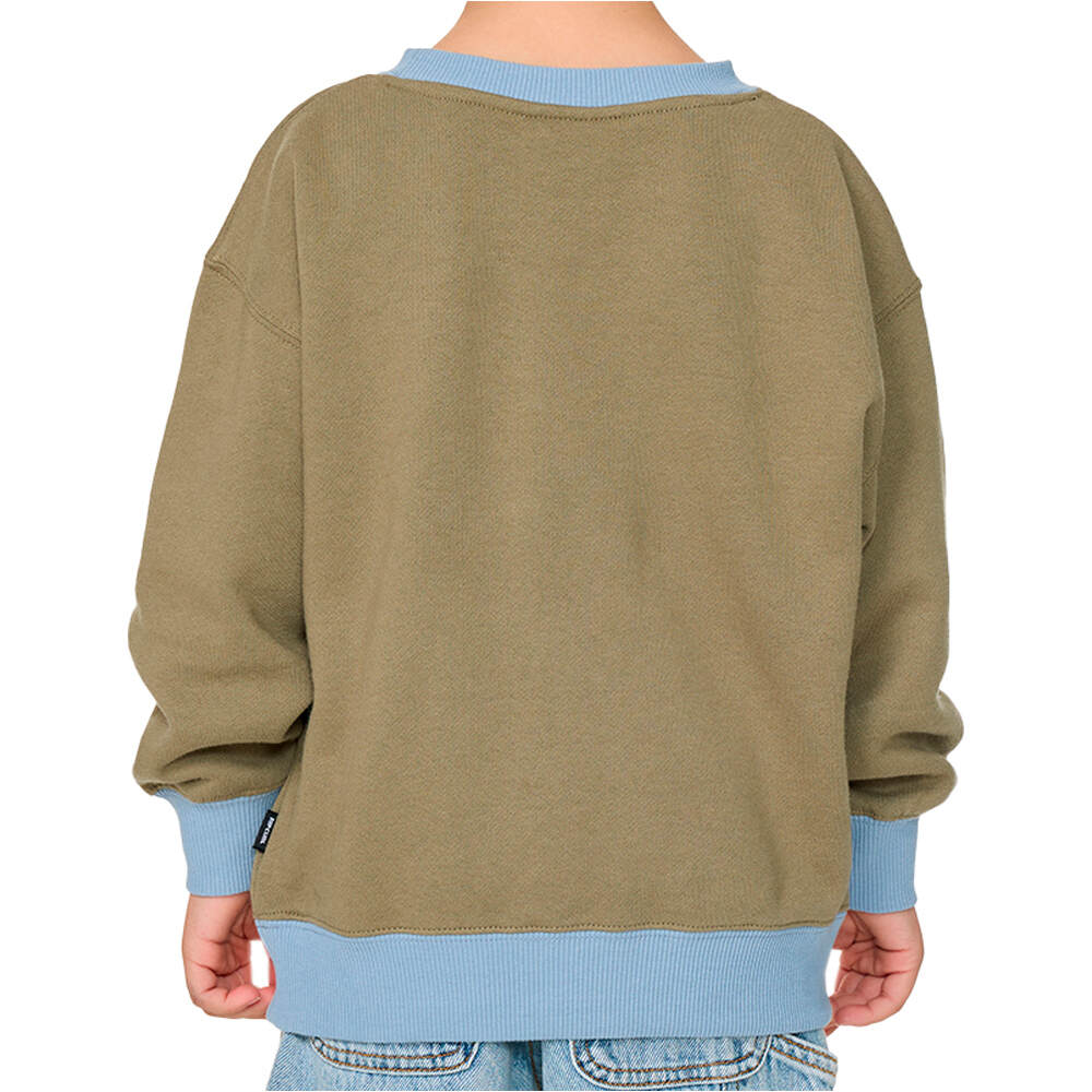 Rip Curl sudadera niño RIDE THE WAVE CREW - BOY vista trasera