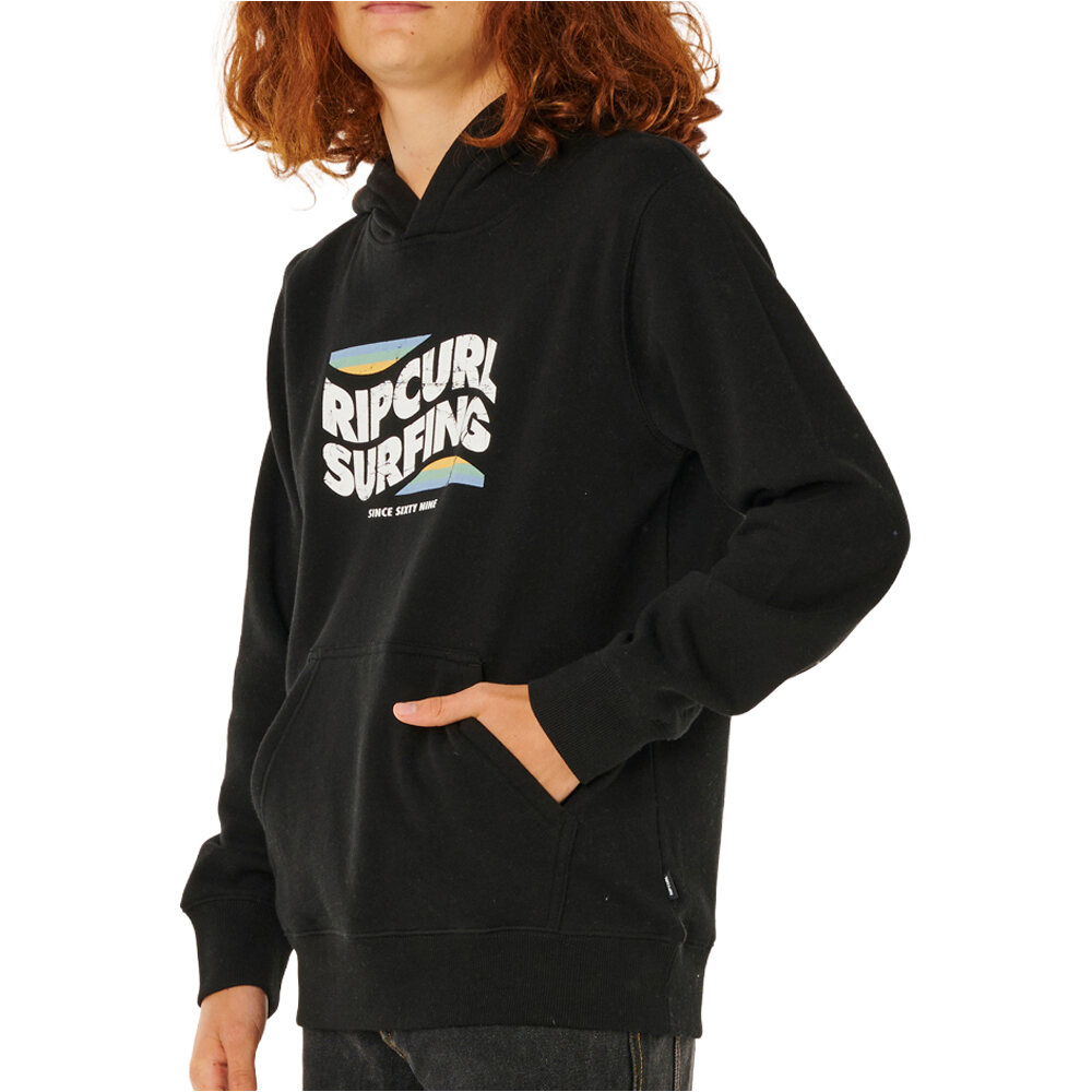 Rip Curl sudadera niño STREAMLINE HOOD-BOY vista detalle