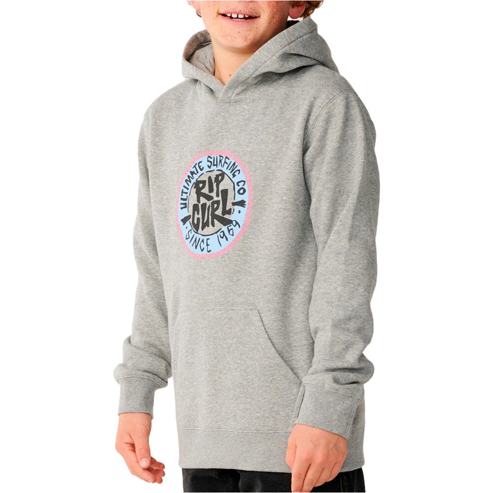 Rip Curl sudadera niño STREAMLINE HOOD-BOY vista detalle