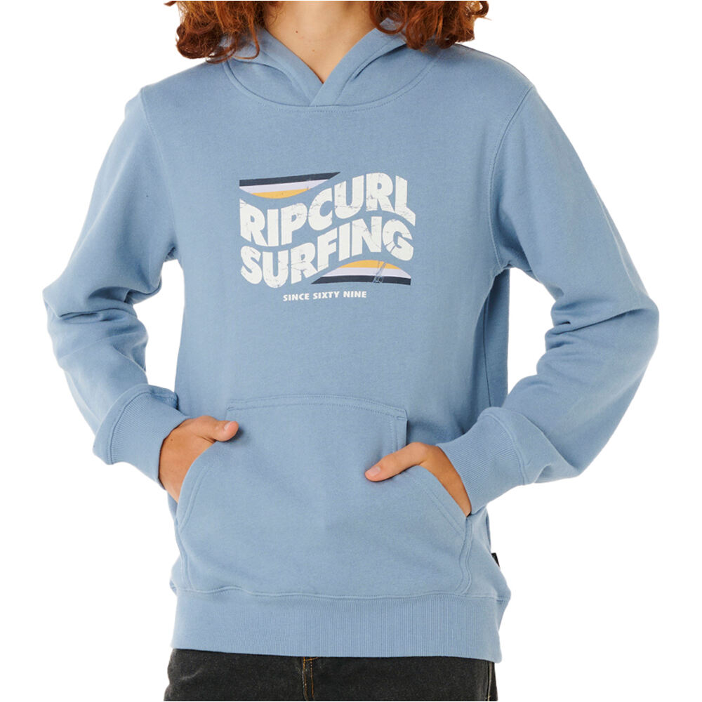 Rip Curl sudadera niño STREAMLINE HOOD-BOY vista frontal