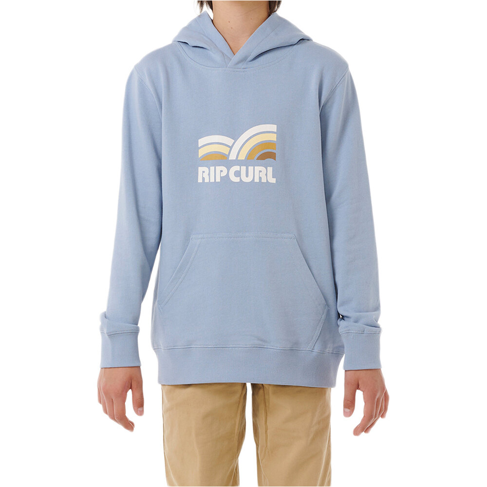Rip Curl sudadera niño SURF REVIVAL CAPTURE HOOD -BOY vista frontal