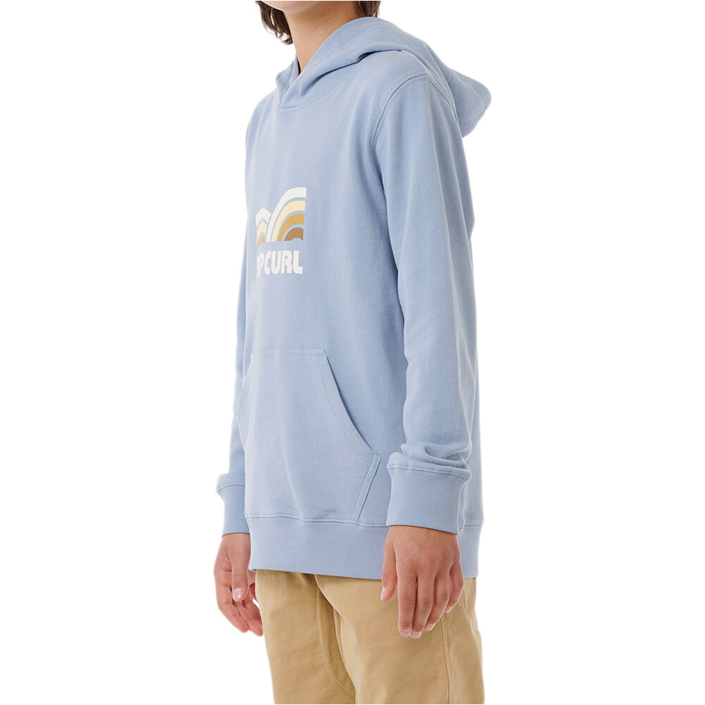 Rip Curl sudadera niño SURF REVIVAL CAPTURE HOOD -BOY vista trasera