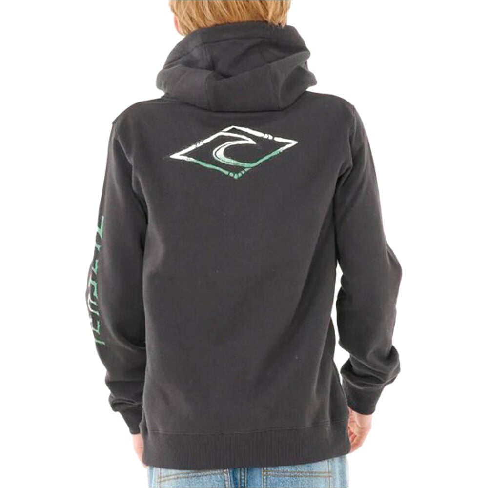 Rip Curl sudadera niño TROPIC DAZE Z/THRU -BOY vista trasera