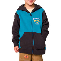 Rip Curl sudadera niño WAVE DAYZ Z/T FLEECE -BOY vista frontal