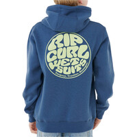 Rip Curl sudadera niño WETSUIT ICON HOOD-KID vista trasera