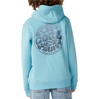 Rip Curl sudadera niño WETSUIT ICON HOOD-KID vista trasera