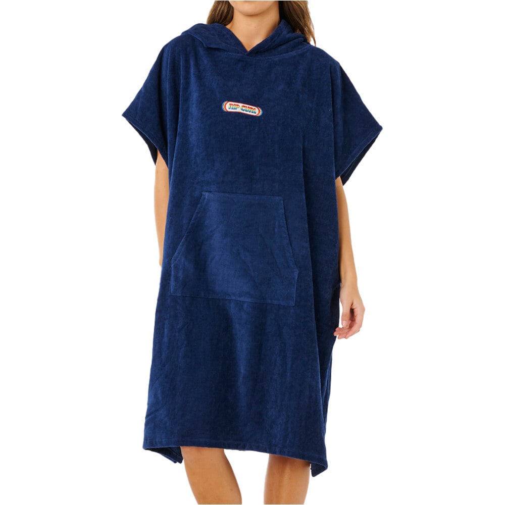 Rip Curl toallas playa ICON HOODED TOWEL vista frontal
