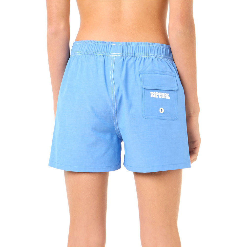 Rip Curl traje lycra niño ISLAND BLISS BOARDSHORT-GIRL vista trasera