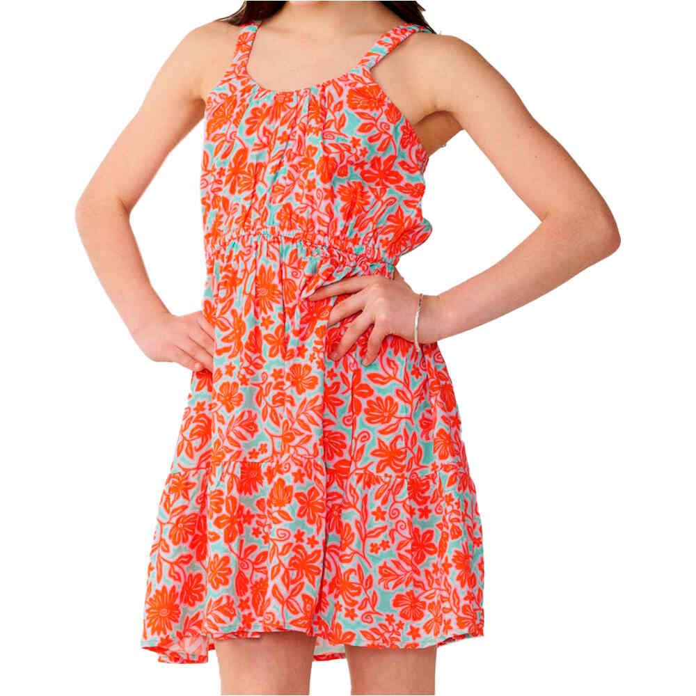 Rip Curl vestido niña SUNSHINE SQUAD DRESS - GIRL vista frontal