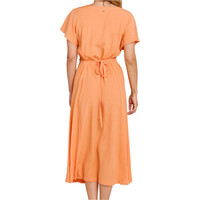 Rip Curl vestidos mujer MOLOKA S/S LONG DRESS vista trasera