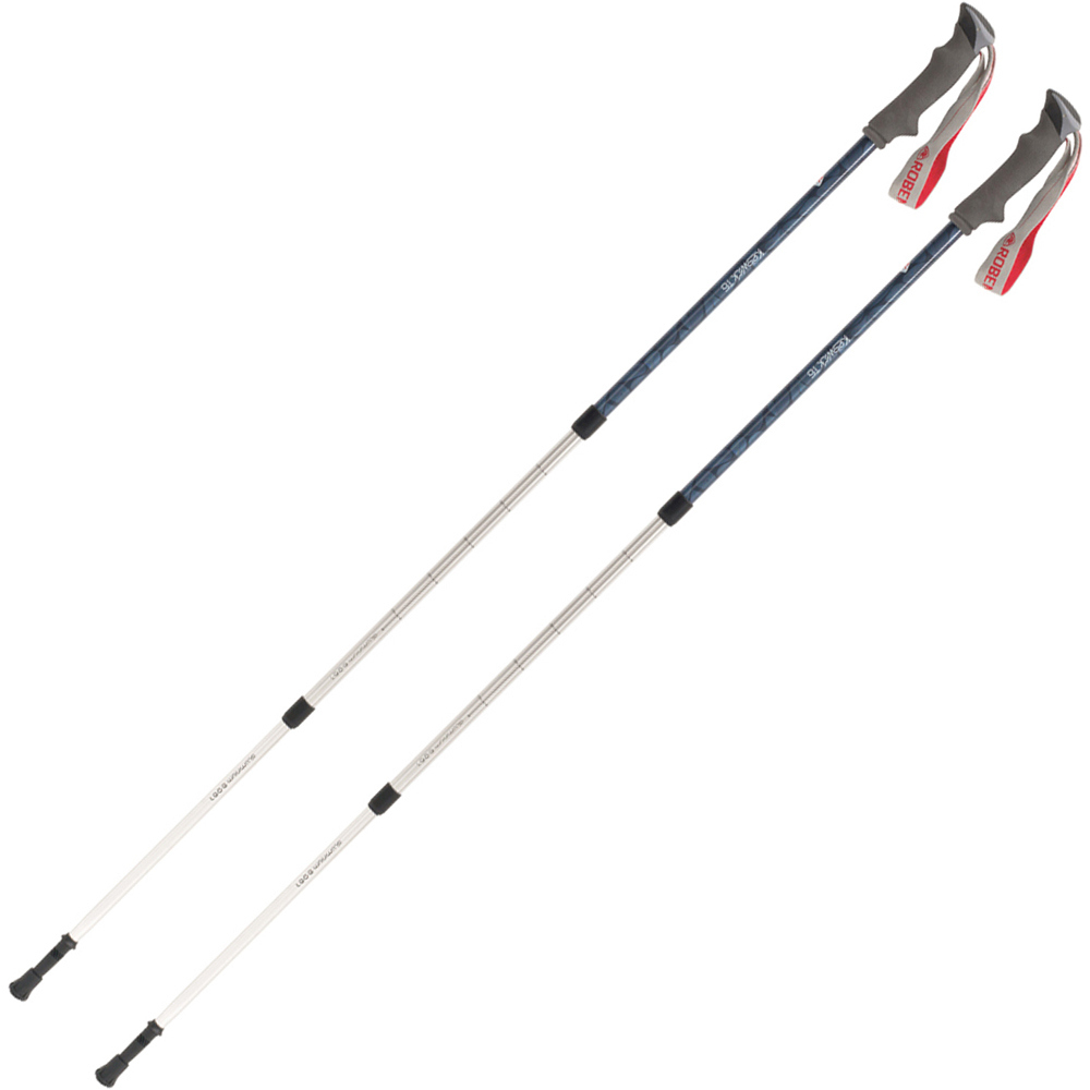 Robens bastón travesía montaña PAR-KESWICK T6 bastones telescp.3 seg vista frontal