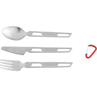 Robens cubiertos montaña SIERRA STEEL CUTLERY SET cubiertos inox 01