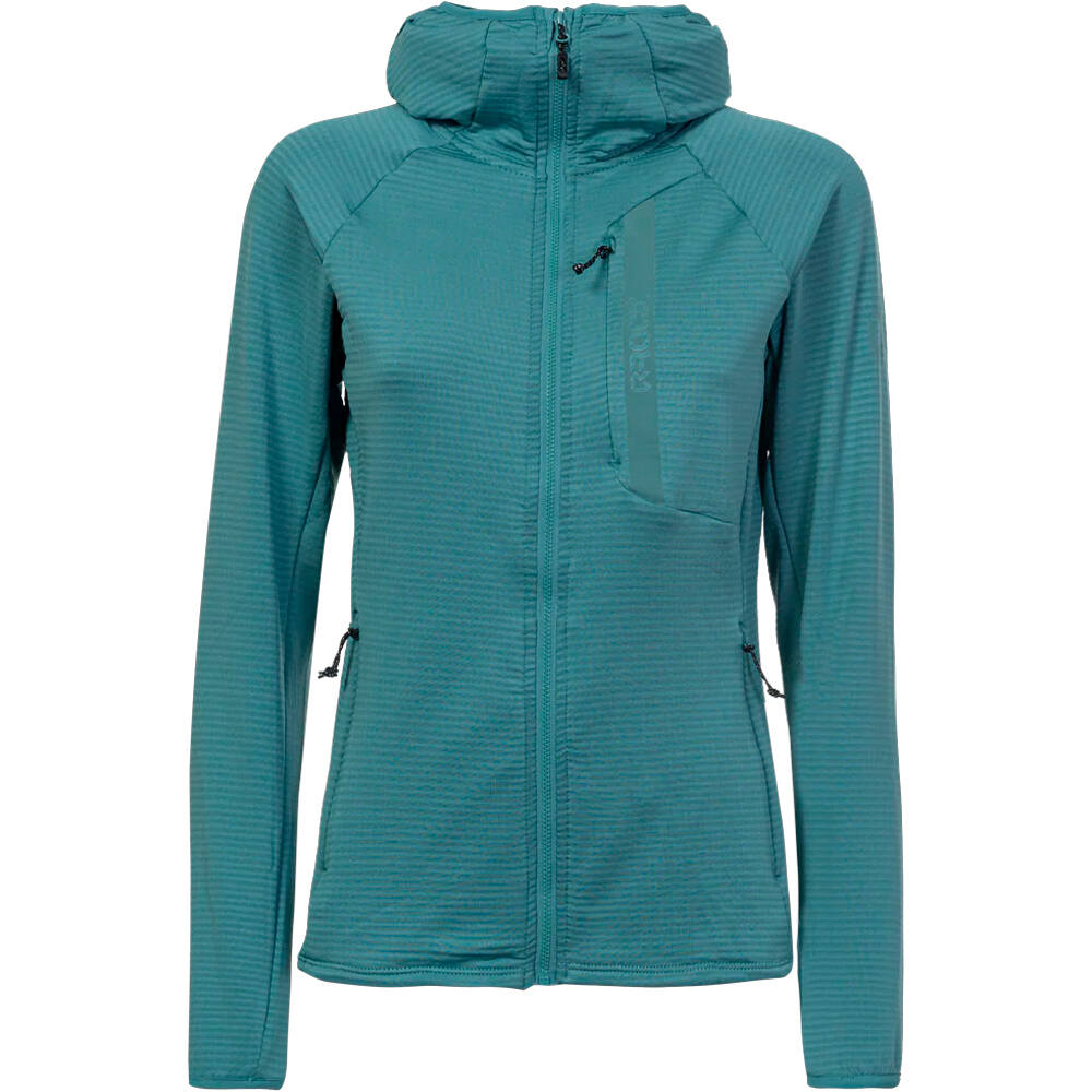 Rock Experience forro polar mujer ARROWS 2.0 HOODIE WOMAN FLEECE vista frontal