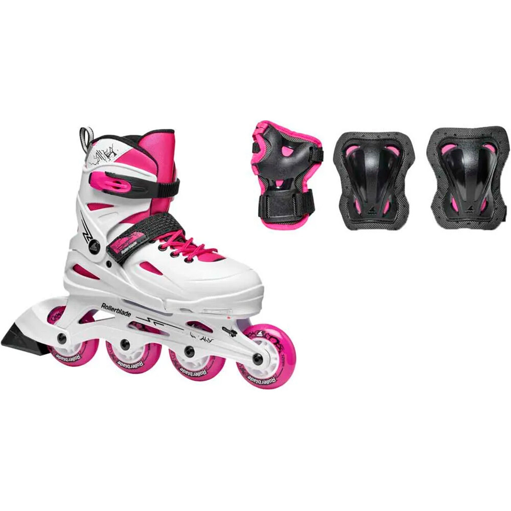 Rollerblade patines infantiles PATINES FURY COMBO vista frontal