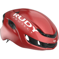 Rudy Project casco bicicleta NYTRON Red Comet Shiny Free Pads+Pouch R vista frontal
