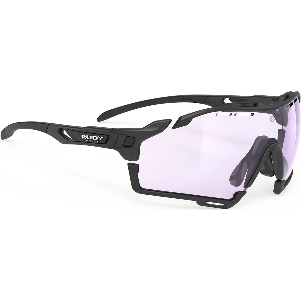 Rudy Project gafas ciclismo CUTLINE Black Matte Impactx Photocromic 2LaserPurple (SP637 01