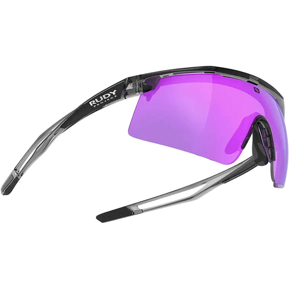 Rudy Project gafas ciclismo TURBOLENCE Crystal Ash Mls Red Incl. Ela 01