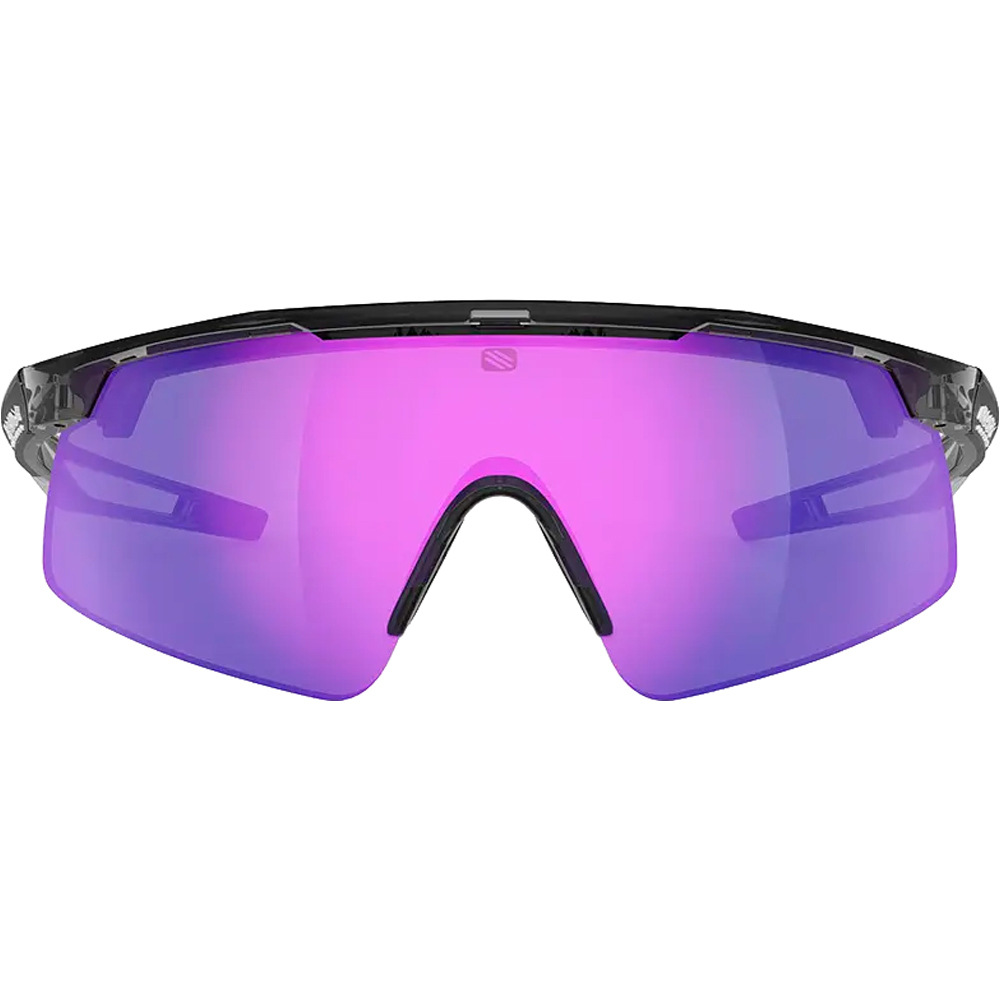 Rudy Project gafas ciclismo TURBOLENCE Crystal Ash Mls Red Incl. Ela 02