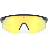 Rudy Project gafas ciclismo TURBOLENCE Crystal Blue Avio Apple Green vista frontal