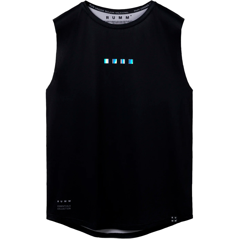Rumm Culture camiseta entrenamiento tirantes hombre ESSENTIAL BLACK TANK M vista frontal