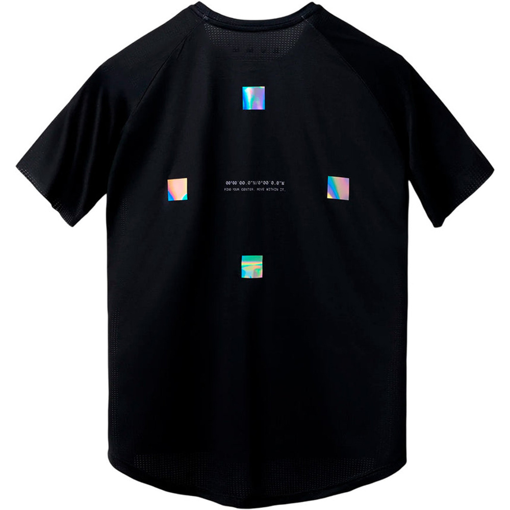 Rumm Culture camiseta técnica manga corta hombre ESSENTIAL BLACK M vista trasera