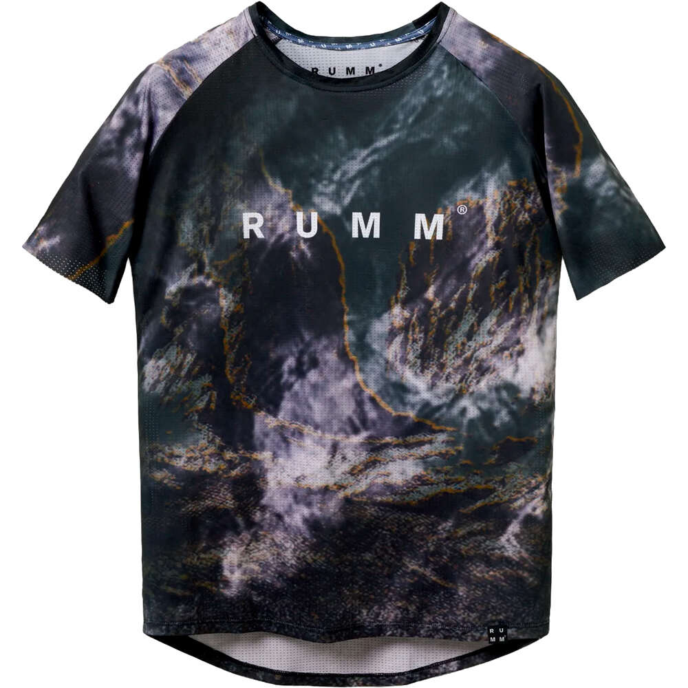 Rumm Culture camiseta técnica manga corta hombre MARMOL M vista frontal