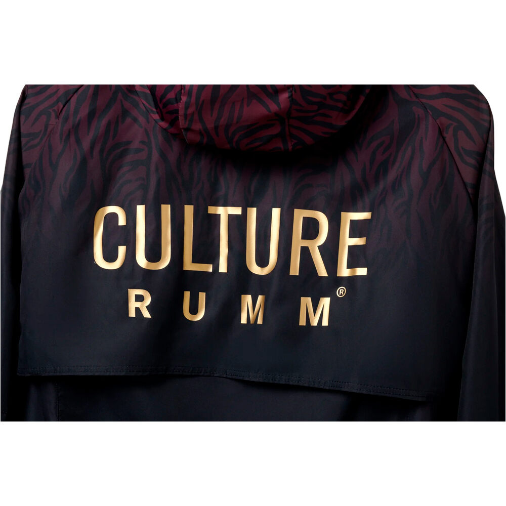 Rumm Culture CHAQUETA RUNNING HOMBRE BURGUNDY WIND JACKET M 04