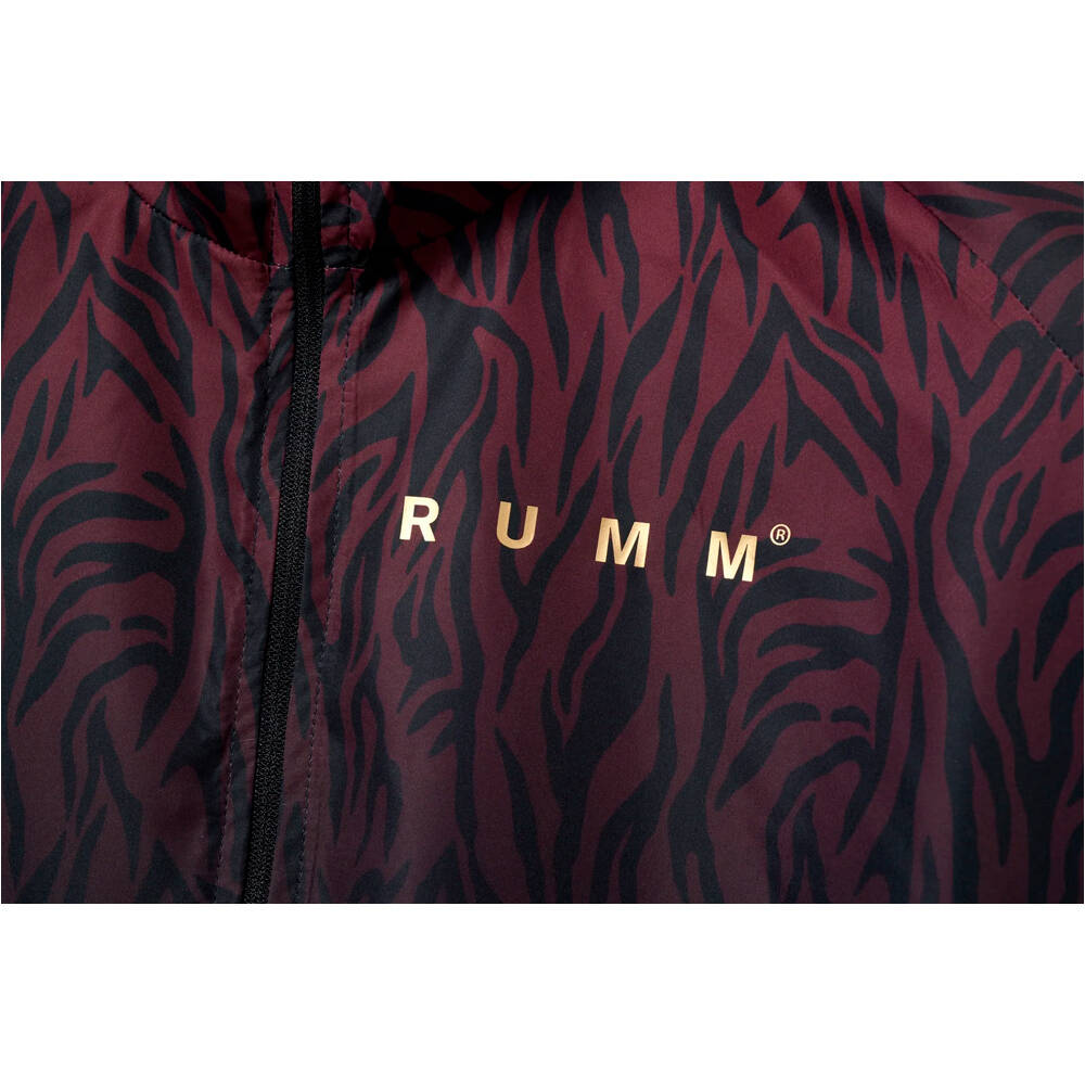 Rumm Culture CHAQUETA RUNNING HOMBRE BURGUNDY WIND JACKET M vista detalle