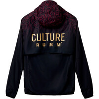 Rumm Culture CHAQUETA RUNNING HOMBRE BURGUNDY WIND JACKET M vista trasera