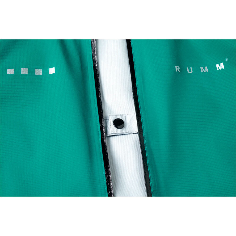 Rumm Culture CHAQUETA RUNNING HOMBRE LOVESHELL-15K-TURQUOISE M vista detalle