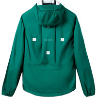 Rumm Culture CHAQUETA RUNNING HOMBRE LOVESHELL-15K-TURQUOISE M vista trasera