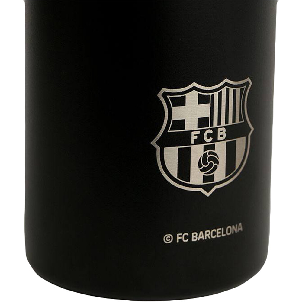 Runbott merchandaising equipos de fútbol oficiales BOTELLA FCB - FIRMAS ESCUDO 600ML 02