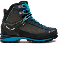 Salewa bota montaña cuero mujer WS CROW GTX MNAZ lateral exterior