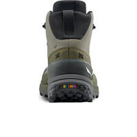 Salewa bota trekking hombre PUEZ LEATHER MID PTX M vista trasera