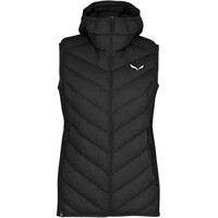 Salewa chaleco outdoor mujer FANES SARNER RDSDWN W HYB VST vista frontal