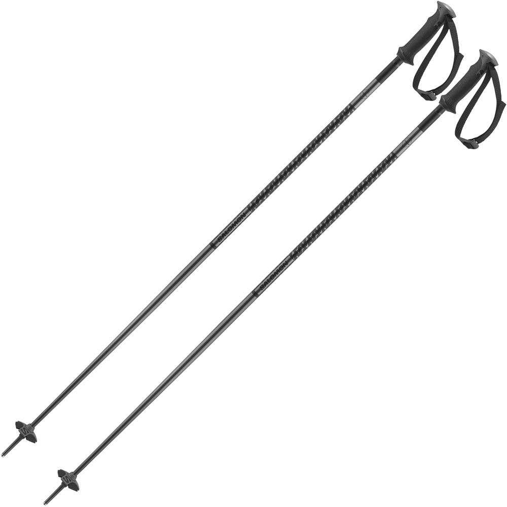 Salomon bastones esquí POLES POLAR Black vista frontal