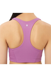 Salomon body running mujer SHKout CORE BRA W vista detalle