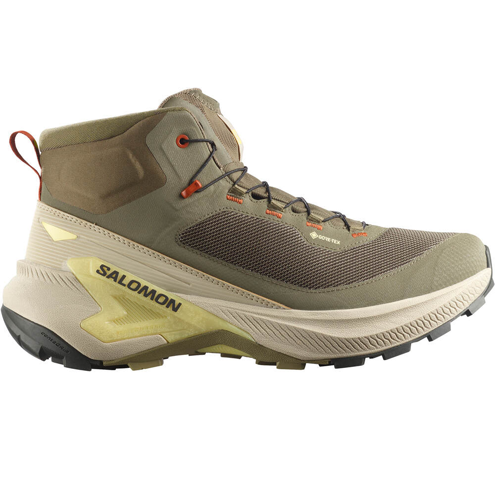 Salomon bota trekking hombre GENESIS MID GTX lateral exterior