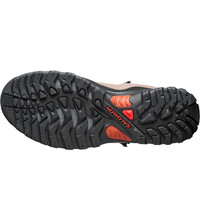 Salomon bota trekking hombre SHELTER WP vista superior