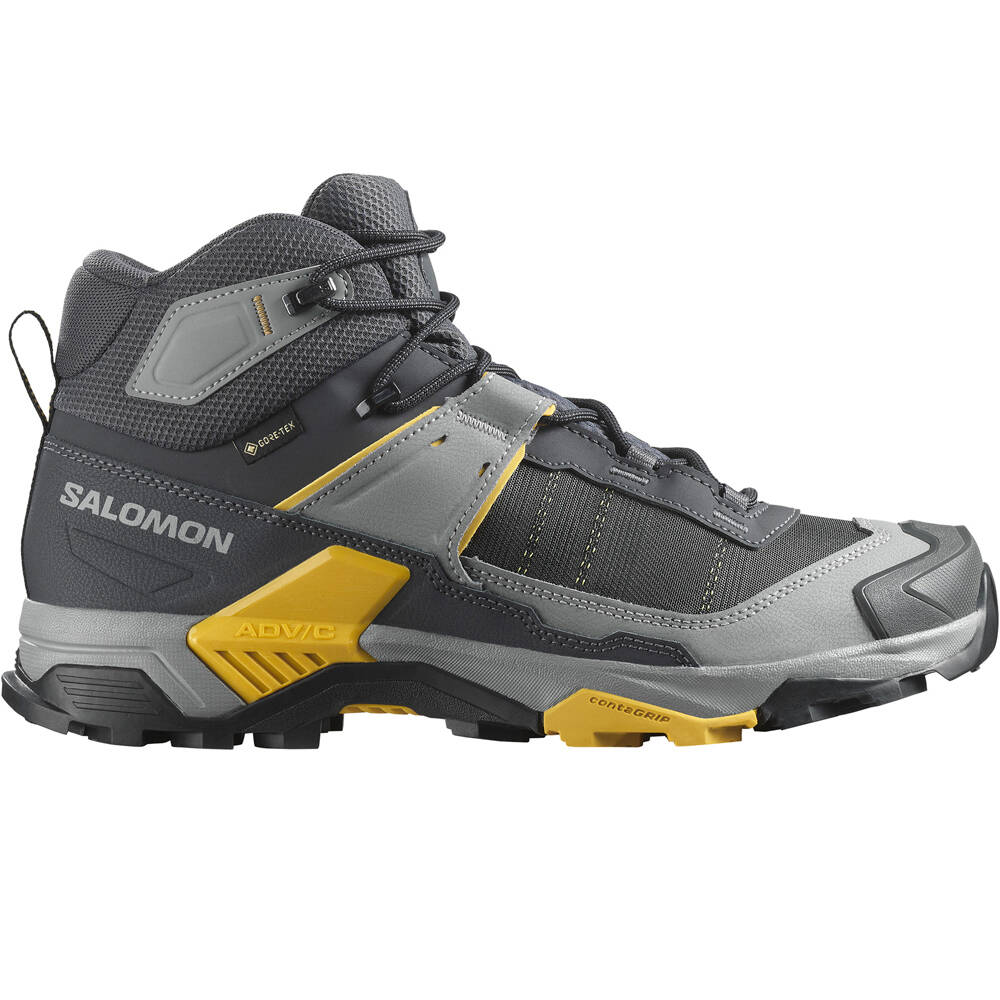 Salomon bota trekking hombre X ULTRA 5 MID GTX lateral exterior