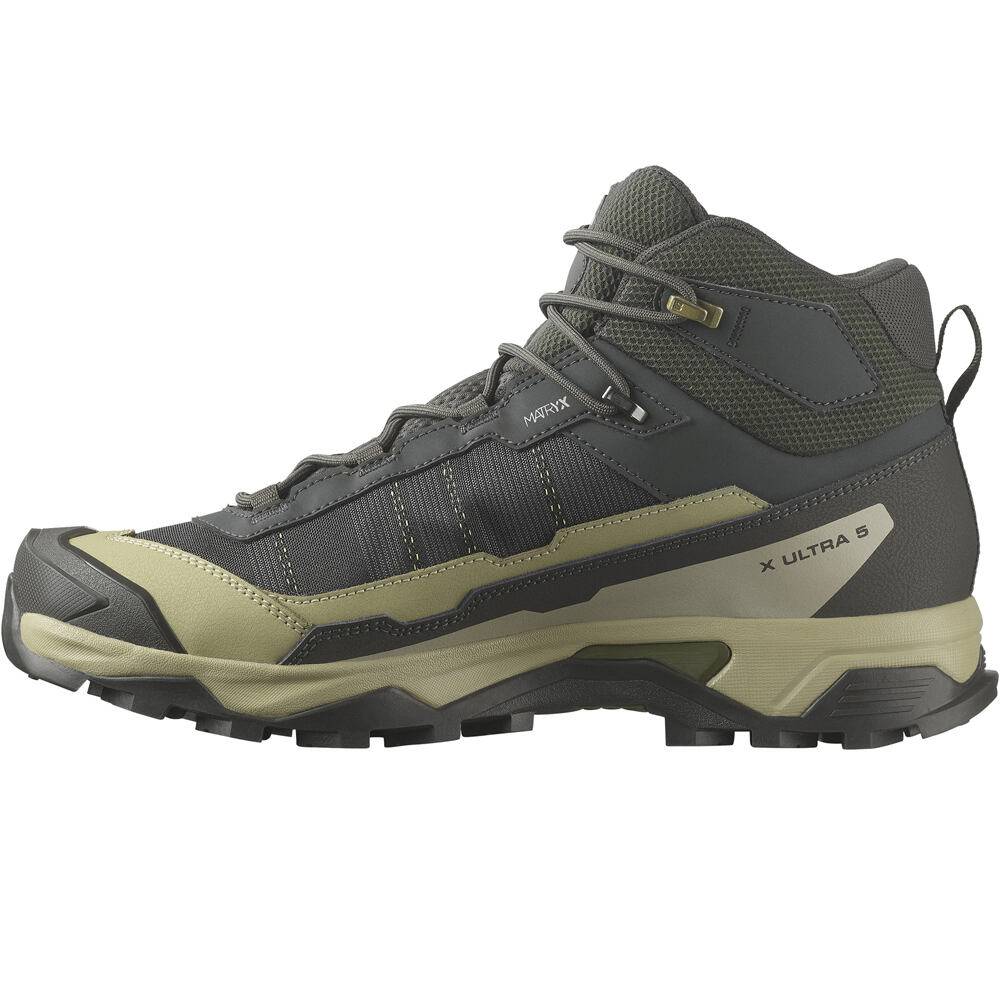 Salomon bota trekking hombre X ULTRA 5 MID GTX lateral interior