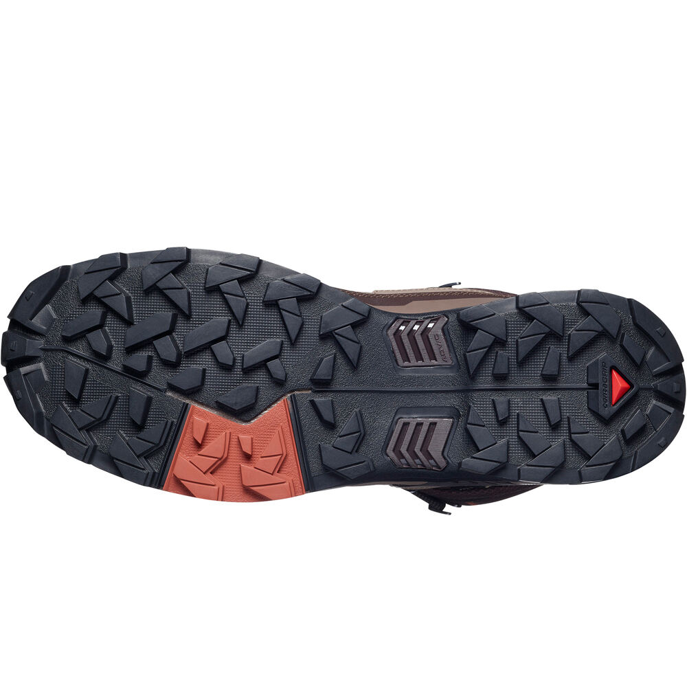 Salomon bota trekking hombre X ULTRA 5 MID GTX vista superior